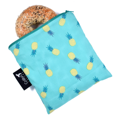 Colibri Reusable Snack Bag Large Pineapple Colibri Reusable Snack Bag Large Pineapple