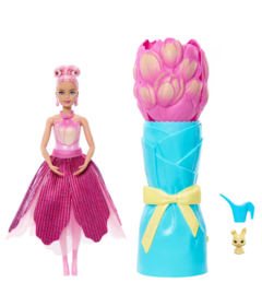 Barbie Petal Pop Scented Doll with Pink Tulip Dress