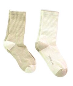 Pokoloko Heel Toe Socks Linen/Beige