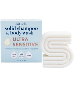 Kitsch Ultra Sensitive Solid Shampoo & Body Wash Bar