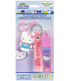 Townley Hello Kitty Lip Gloss with Character & Bag Clip