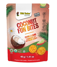 Wild Tusker Organic Coconut Fun Bites Chili Lime