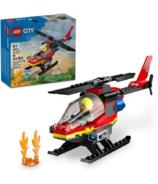 Hélicoptère de sauvetage des pompiers LEGO City