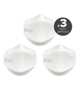 CANADAMASQ Q100 CSA Certified N95 Respirator Mask Extra Small White Bundle