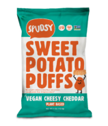Spudsy Sweet Potato Puffs Vegan Cheesy Cheddar