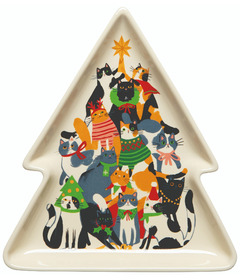 image of Jubilee By Danica Shaped Dish Kitty Carol with sku:334793