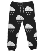 Pantalon de jogging à cordon de serrage en bambou Kawaii pour enfants Whistle & Flute Nuage