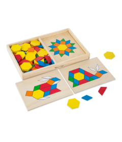 Melissa & Doug Pattern Blocks and Boards