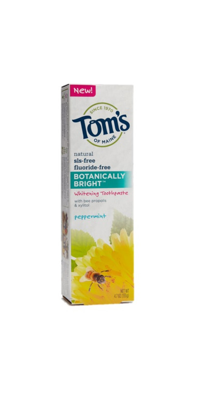 tom's of maine botanically bright toothpaste reviews