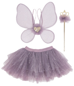 Great Pretenders Royal Fairy Princess Skirt Set Purple