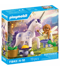 Playmobil Collectible Unicorn Lucky Lavender with Fairy