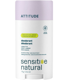 ATTITUDE Sensitive Natural Deodorant Gentle Jasmine