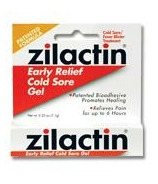 Gel pour boutons de fièvre Zilactin Early Relief