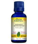 Divine Essence Peppermint Organic Essential Oil