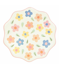 Meri Meri Happy Flowers Dinner Plates