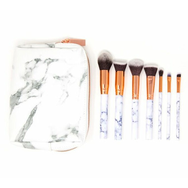 Zoe Ayla Marble Effect Makeup Brush Set Zoe Ayla Marble Effect Makeup Brush Set