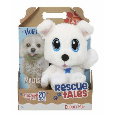 Buy Rescue Tales Cuddly Pup Maltese at Free Shipping $35