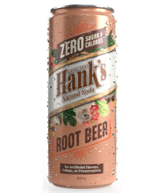 Hank's Natural Soda Zero Sugar Root Beer