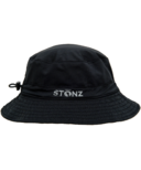 Stonz Bucket Hat Black 9M-6Y