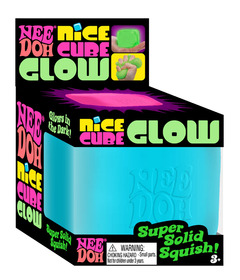 Schylling NeeDoh Glow Nice Cube 