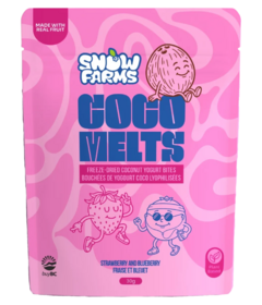 Snow Farms Coco Melts Strawberry & Blueberry