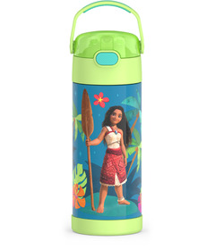 Thermos Stainless Steel FUNtainer Water Bottle with Straw Moana 2