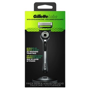 Buy Gillette Labs Chrome Exfoliating Razor + 2 Cartridges at Well.ca ...