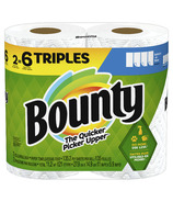 Bounty Paper Towels Triple Rolls Select A Size White