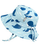Jan & Jul Cotton Bucket Hat Blue Whale