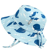 Jan & Jul Cotton Bucket Hat Blue Whale