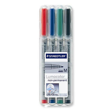 Staedtler Lumocolour Non Permanent Medium Point Markers Staedtler Lumocolour Non Permanent Medium Point Markers