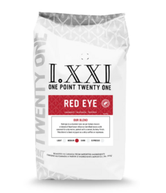 One Point Twenty One Whole Bean Coffee Medium Roast Red Eye 