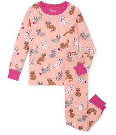 Hatley Cotton Pajama Set Little Kitties