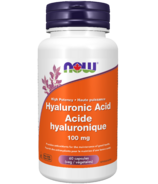 NOW Foods Acide Hyaluronique 100mg