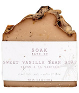 SOAK Bath Co Soap Bar Sweet Vanilla Bean