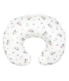 image of Perlimpinpin Bamboo Nursing Pillow Watercolor Flowers with sku:341116