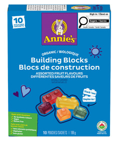 Annie's Organic Building Blocks Assorted Fruit