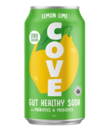 Cove Gut Healthy Soda Lemon Lime