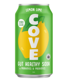 Cove Gut Healthy Soda Lemon Lime