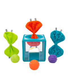 Sassy Baby Sensory Surprise Tissue Box