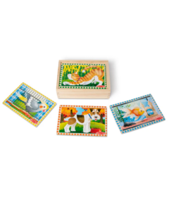 Melissa & Doug Jigsaw Puzzles in a Box Pets
