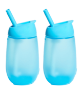 Munchkin Simple Clean Straw Cup Blue Two Pack Bundle
