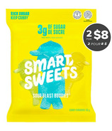 SmartSweets Sour Blast Buddies Pouch 2 for $8