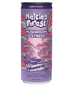 Melting Forest Mushroom D-Stress Drink Strawberry Lavender
