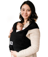 Baby K'tan Pre-Wrapped Ready To Wear Baby Carrier Original Black