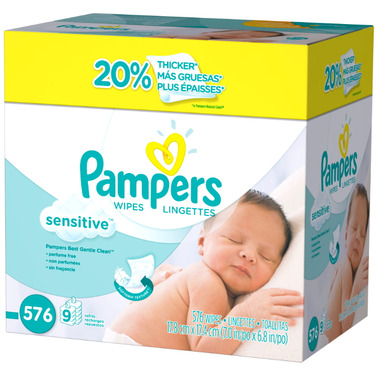 Buy Pampers Sensitive Wipes at Well.ca | Free Shipping $35+ in Canada