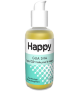 Happy Gua Sha Facial Oil Yuzu Moringa Ginger