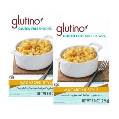 Glutino Gluten Free Enriched Macaroni Style Pasta Bundle - Buy One Get One Free