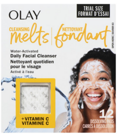Olay Cleansing Melts + Vitamin C Face Cleanser