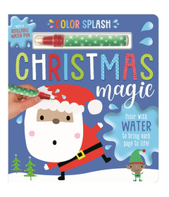 Make Believe Ideas Christmas Magic Colour Splash Board Book
